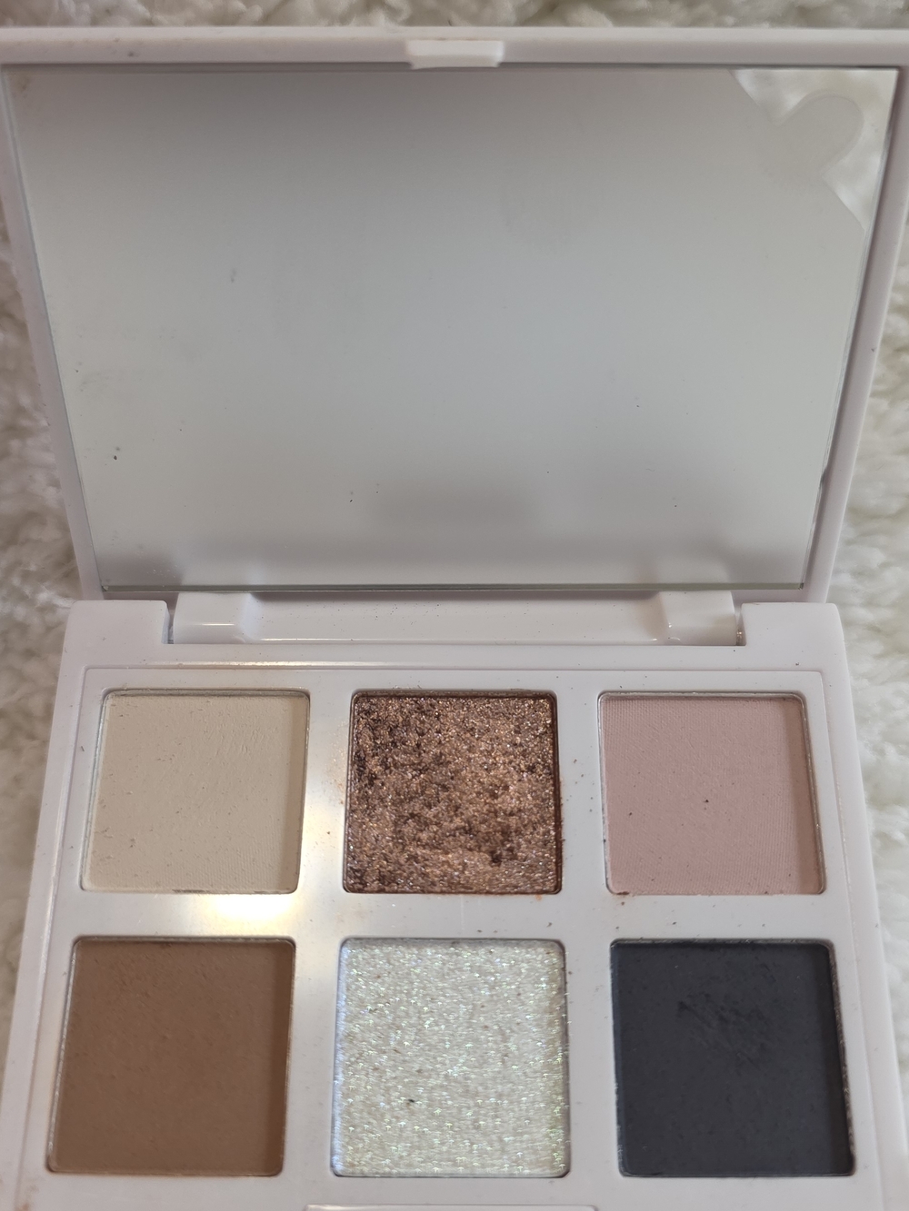 Neutral Six-Color Eyeshadow Palette - Rose Gold & Neutrals